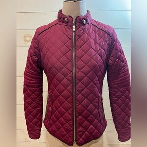 Carolina Clothing Company Burgundy Quilted Jacket